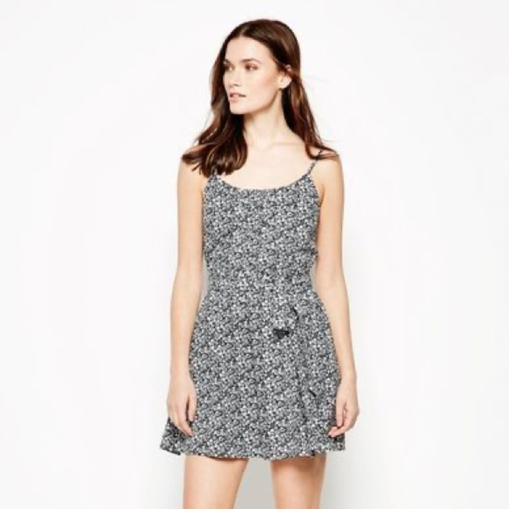 Jack Wills Navy Floral Dress